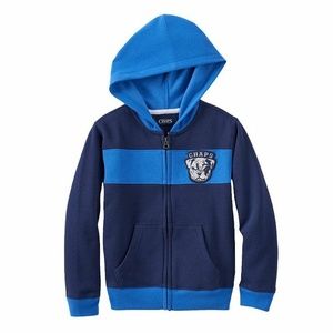 Chaps Color Block Hooded Jacket